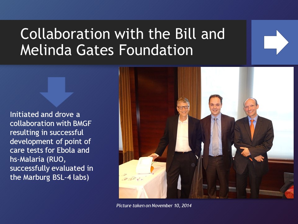 Collaboration with the Bill and Melinda Gates Foundation